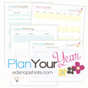 Plan Your Year Homeschool Planner